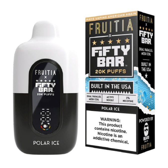 Picture of FIFTY BAR FRUITIA 20K POLAR ICE