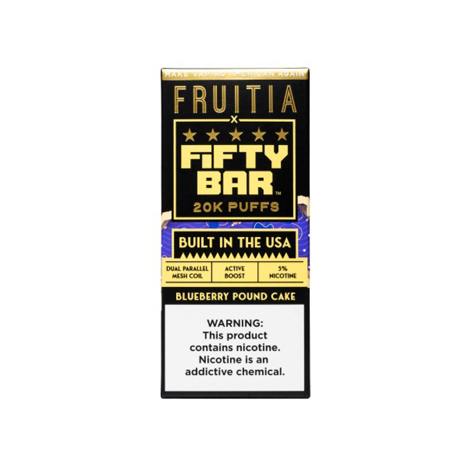 Picture of FIFTY BAR BLUEBERRY POUND CAKE 20K USA