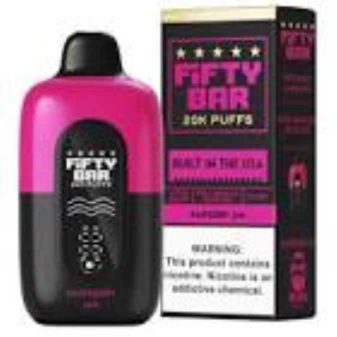 Picture of FIFTY BAR 20K RASPBERRY JAM  USA