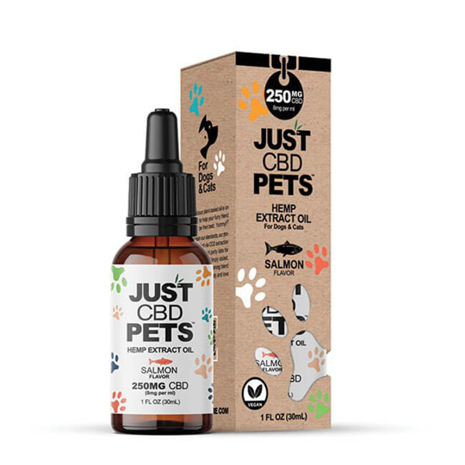 Picture of JUST CBD PETS 250MG SALMON