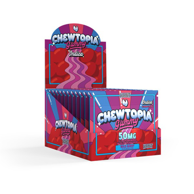 Picture of HABIT D9 CHEWTOPIA GUMMY 12PK  WILD BERRY