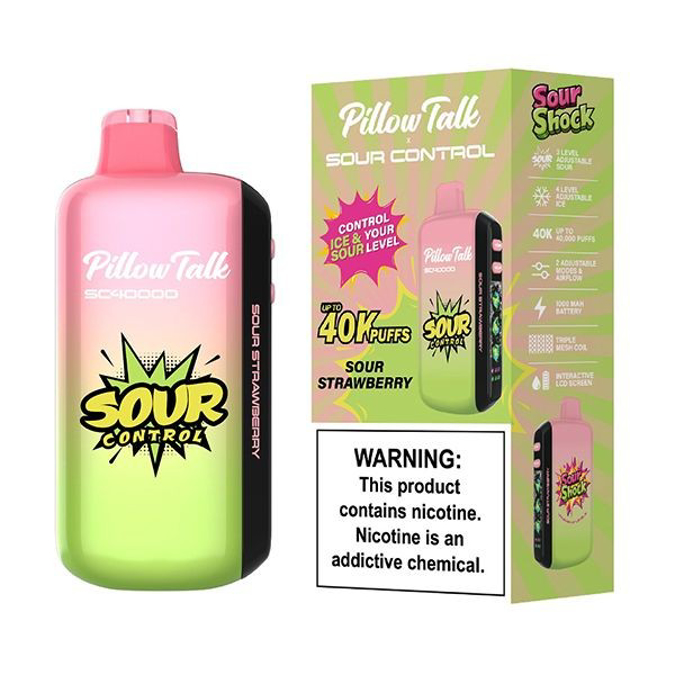 Picture of PILLOW TALK SWEET CONTROL 40K SOUR STRAWBERRY