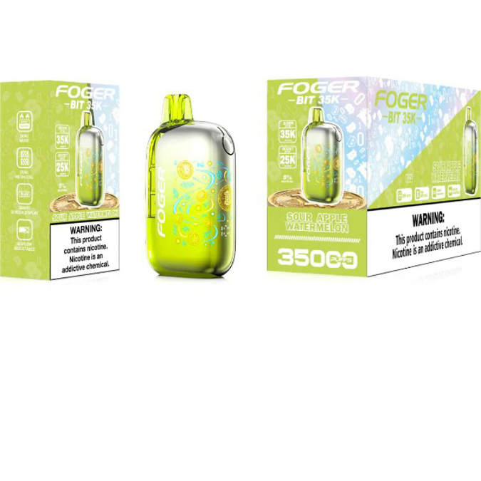 Picture of FOGER BIT 35K SOUR APPLE WATERMELON