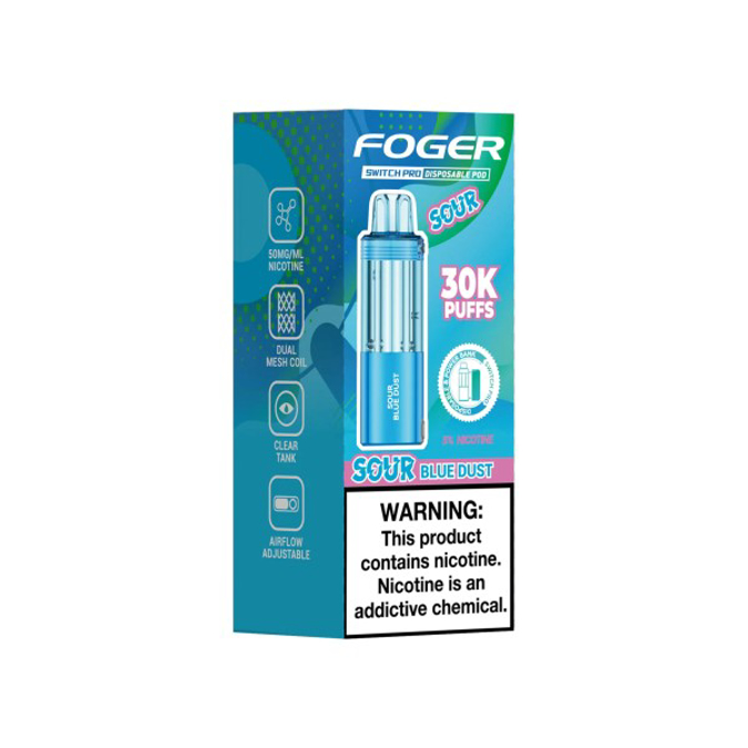 Picture of FOGER POD 30K SOUR BLUE DUST