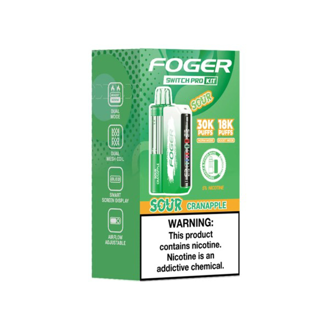 Picture of FOGER 30K SWITCH PRO KIT SOUR CRANAPPLE