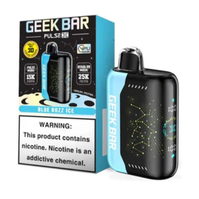 Picture of GEEK BAR 25K PULSE X BLUE RAZZ ICE