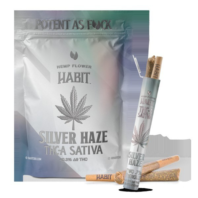 Picture of HABIT PRE ROLLS 1.75G 20CT SILVER HAZE