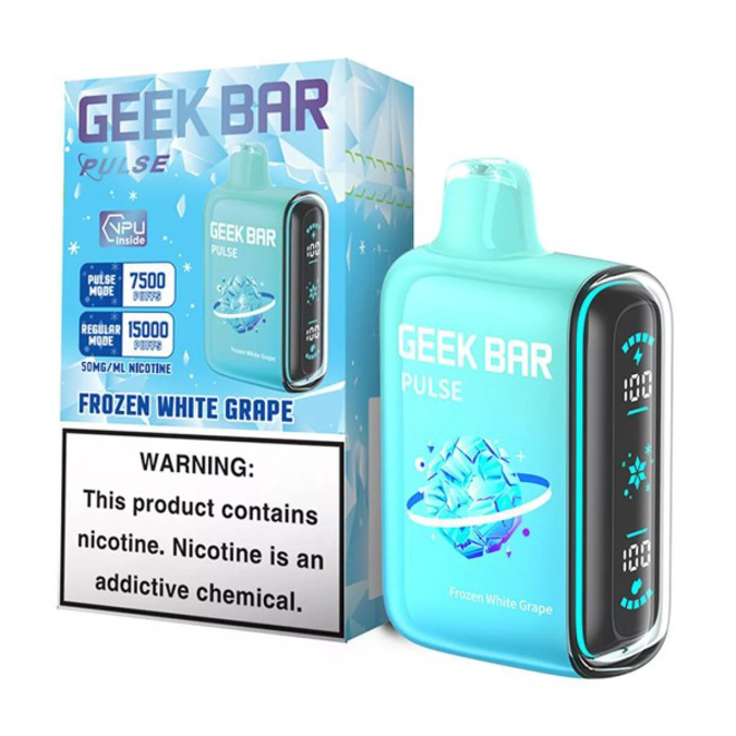 Picture of GEEK BAR 15K PULSE FROZEN WHITE GRAPE
