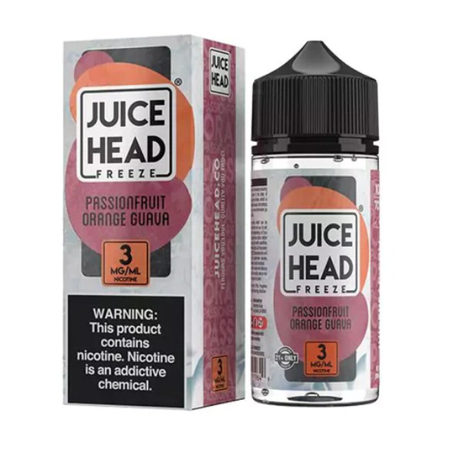 Picture of JUICE HEAD PASSIONFRUIT ORANGE GUAVA 3MG
