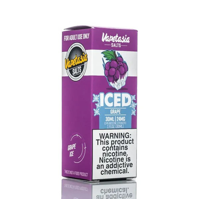 Picture of VAPETASIA KILLER SWEETS ICED GRAPE 3MG