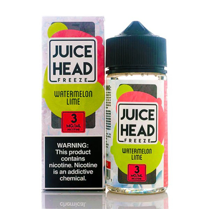 Picture of JUICE HEAD E LIQUID 100ML FREEZE WATERMELON LIME   3MG