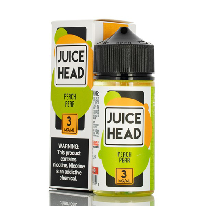 Picture of JUICE HEAD 100ML PEACH PEAR 3MG