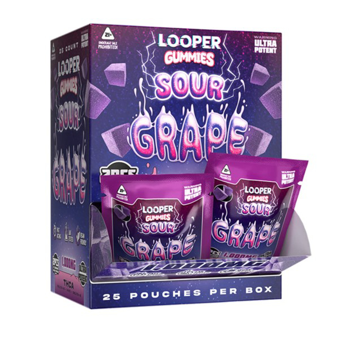 Picture of LOOPER GUMMIES 1000MG 2CT GRAPE