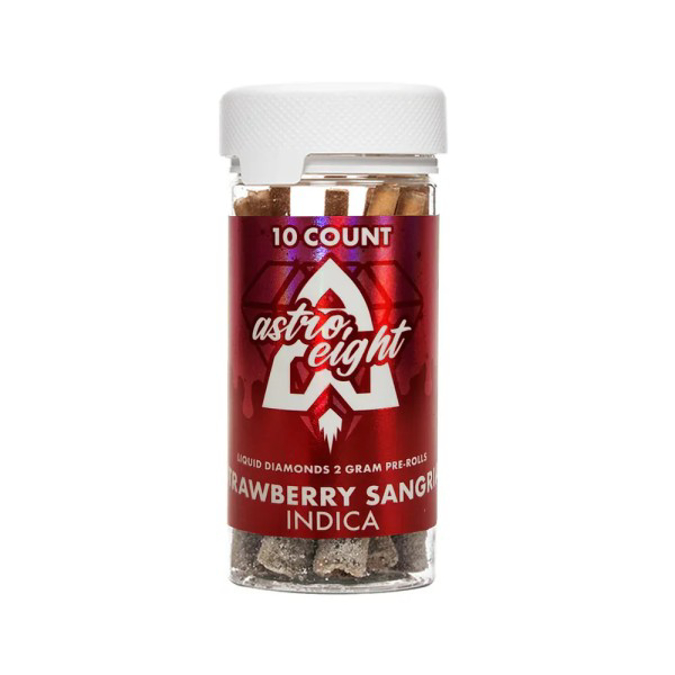 Picture of ASTRO EIGHT LIQUID DIAMONDS 2G STRAWBERRY SANGRIA INDICA