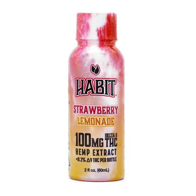 Picture of HABIT SHOT 100MG STRAWBERRY LEMONADE D9