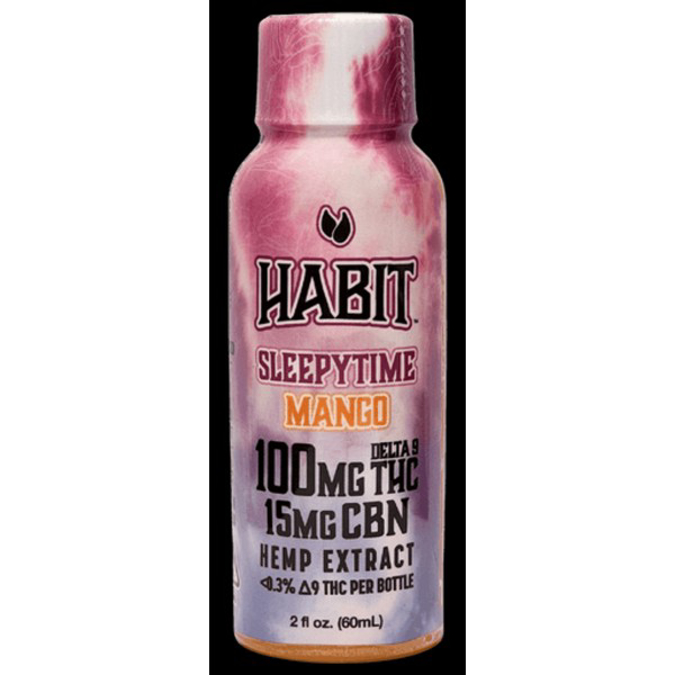 Picture of HABIT SHOTS SLEEYTIME MANGO 100MG D9