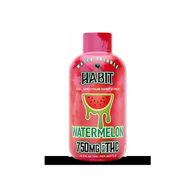 Picture of HABIT SYRUP D9 750MG WATERMELON