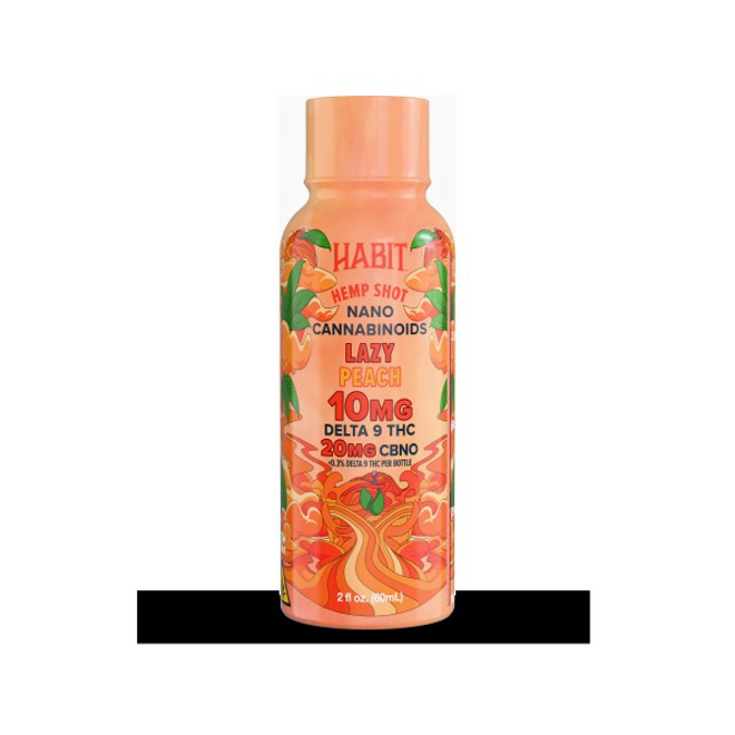 Picture of HABIT SHOT LAZY PEACH 10MG D9