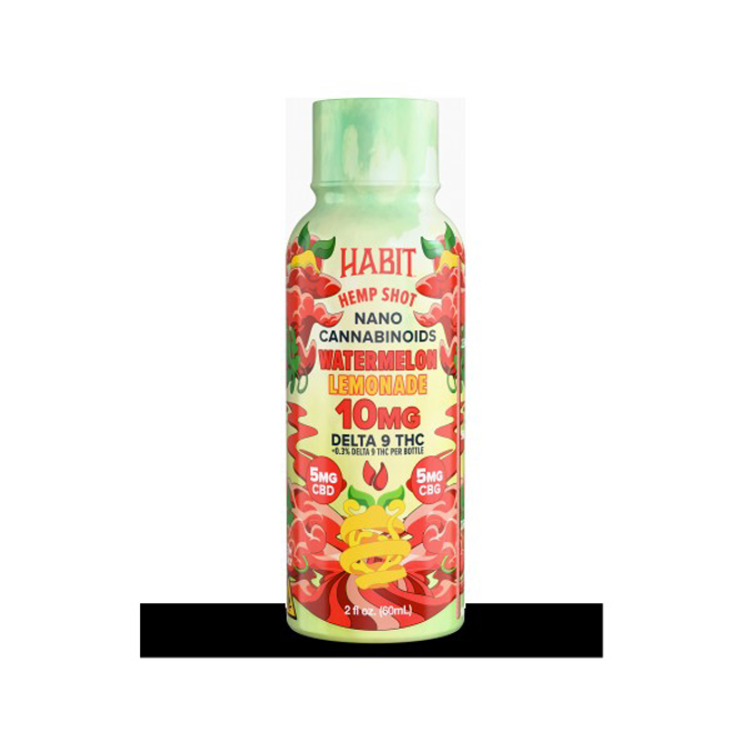 Picture of HABIT SHOT WATERMELON LEMONADE 10MG D9 60ML