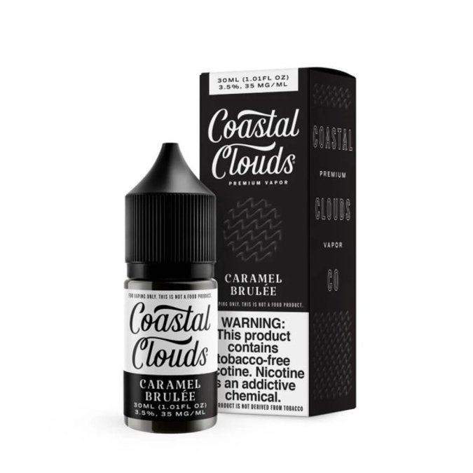 Picture of COASTAL CLOUDS SALTS 30ML CARAMEL BRULEE 50MG