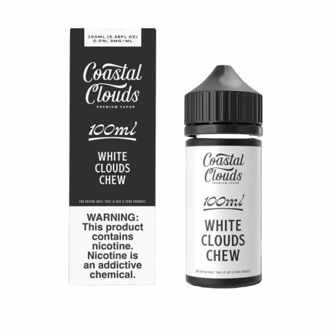 Picture of COASTAL CLOUDS 100ML WHITE CLOUDS CHEW 6MG