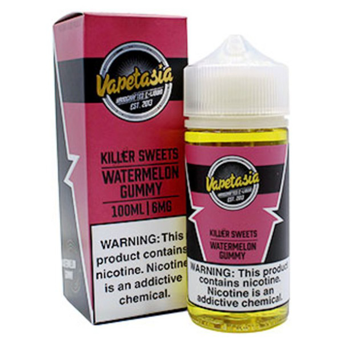 Picture of VAPETASIA KILLER SWEETS WATERMELON GUMMY 100ML 6MG