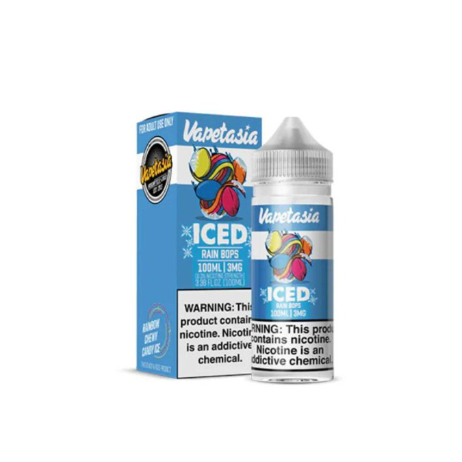 Picture of VAPETATIA ICED RAIN BOPS 6MG 100ML