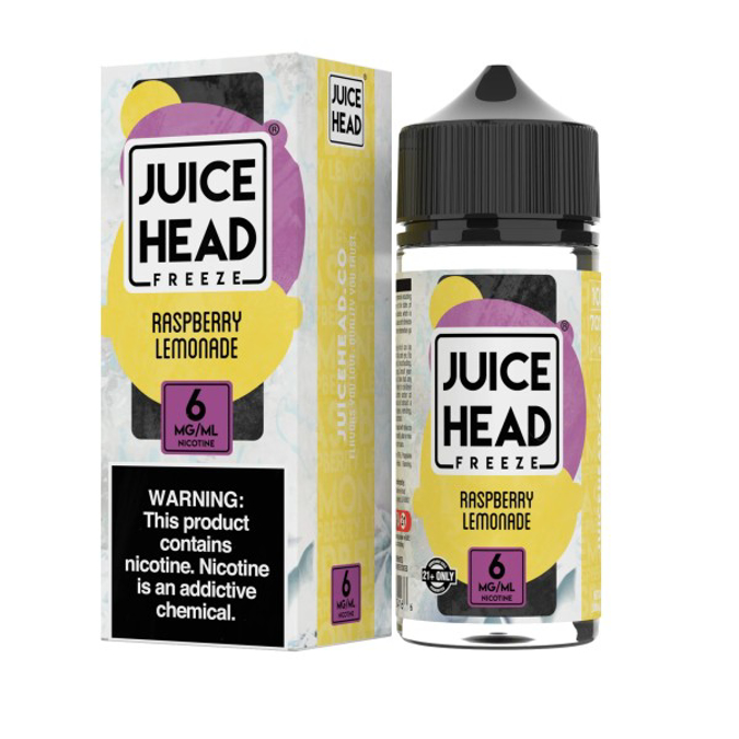 Picture of JUICE HEAD E LIQUID 100ML FREEZE RASPBERRY LEMONADE   6MG