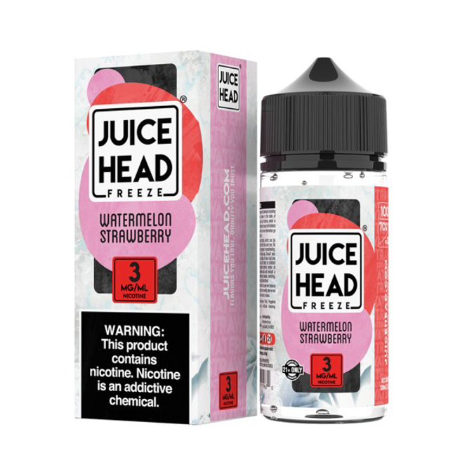 Picture of JUICE HEAD E LIQUID 100ML FREEZE WATERMELON STRAWBERRY   6MG