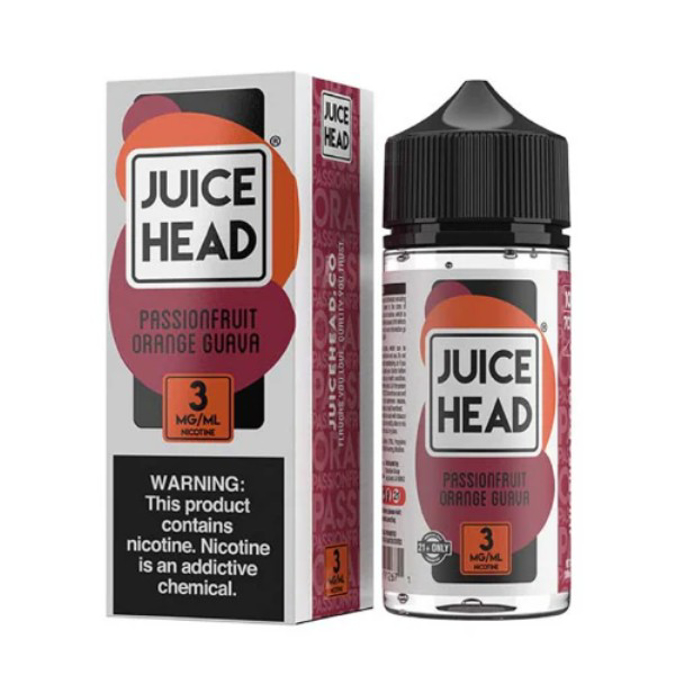 Picture of JUICE HEAD E LIQUID 100ML FREEZE PASSION FRUIT ORANGE GUAVA 6MG