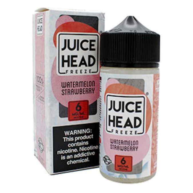 Picture of JUICE HEAD E LIQUID 100ML WATERMELON STRAWBERRY   6MG
