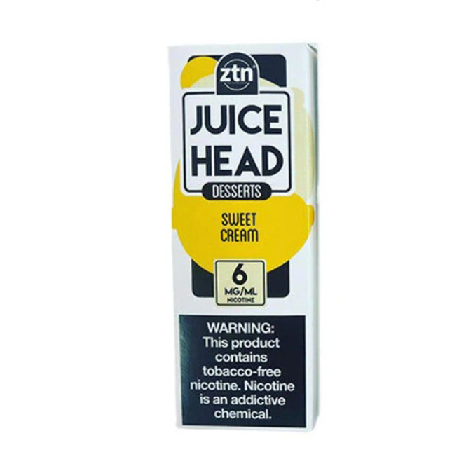 Picture of JUICE HEAD DESSERT E LIQUID 100ML SWEET CREAM   6MG