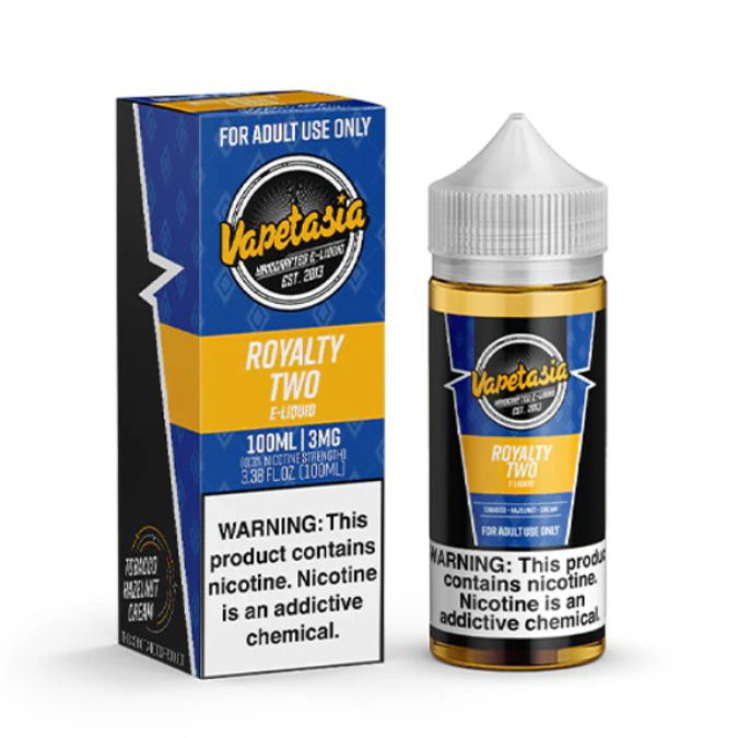 Picture of VAPETASIA 100ML ROYALTY TWO 6MG