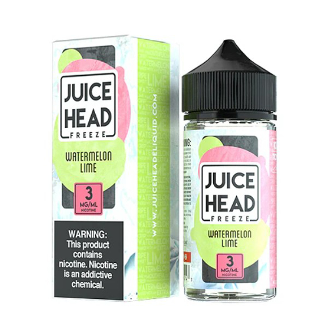 Picture of JUICE HEAD E LIQUID 100ML FREEZE WATERMELON LIME   6MG