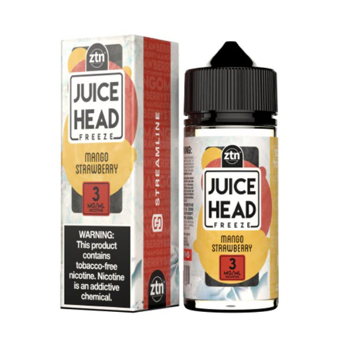 Picture of JUICE HEAD E LIQUID FREEZE MANGO STRAWBERRY 6MG