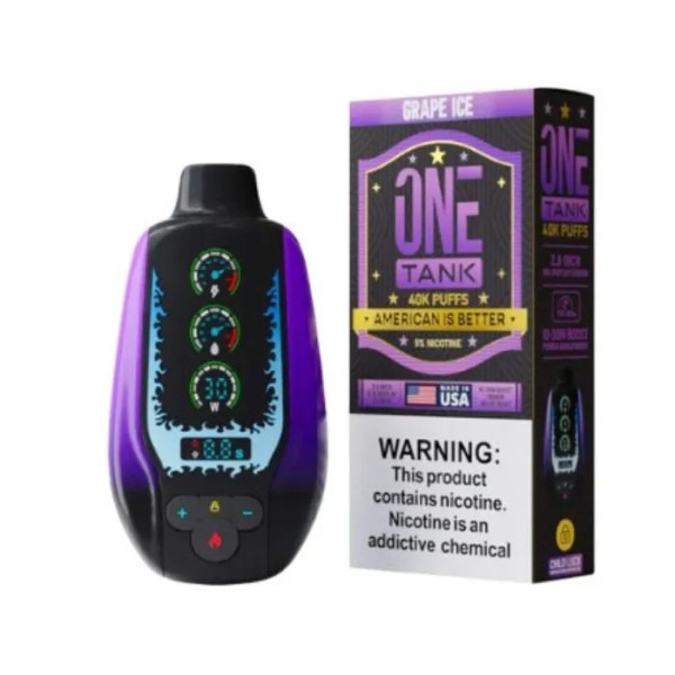 Picture of ONE TANK 40K GRAPE ICE