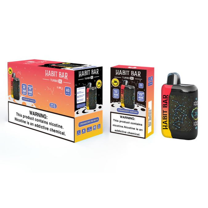 Picture of HABIT BAR 40K - STRAWBERRY BANANA