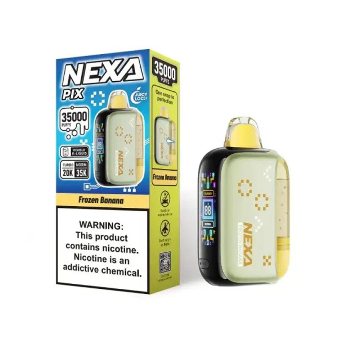 Picture of NEXA PIX 35K PUFF 5PK FROZEN BANANA