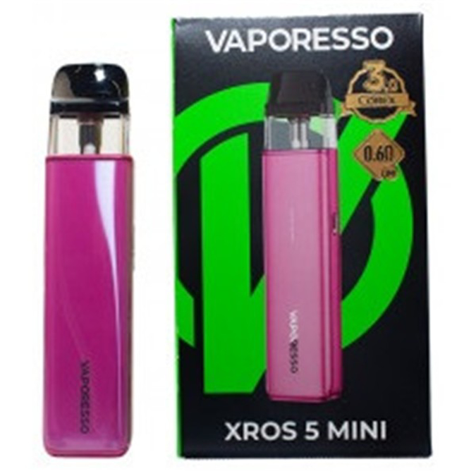 Picture of VAPORESSSO XROS 5 MINI KIT ROSE RED
