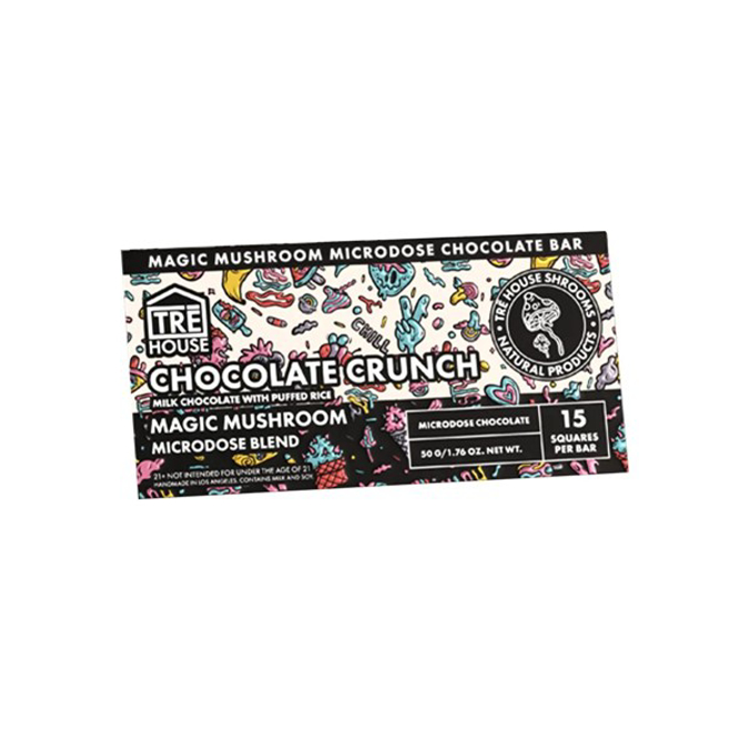 Picture of TRE HOUSE MUSHROOM CHOCOLATE 50G CHOCOLATE CRUNCH