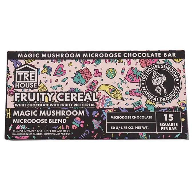 Picture of TRE HOUSE MUSHROOM CHOCOLATE 50G FRUITY CEREAL