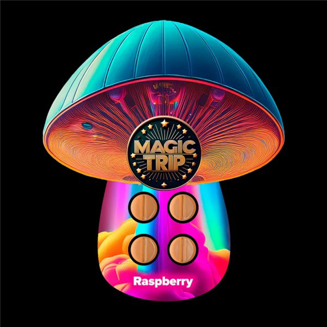 Picture of MAGIC TRIP MUSHROOM TABLET 4PK 10CT RASPBERRY