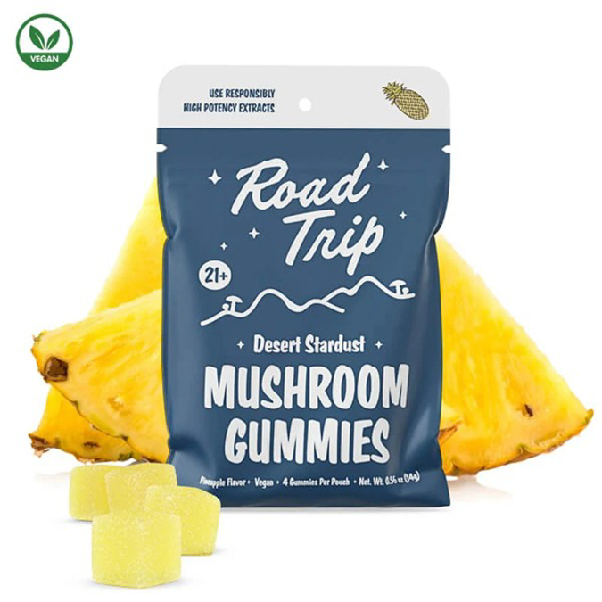 Picture of ROAD TRIP MUSHROOM GUMMIES 30PK PINEAPPLE