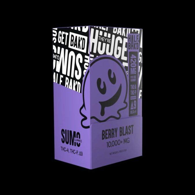 Picture of HALF BAK''''''''D D9 SUMO 30PK BERRY BLAST