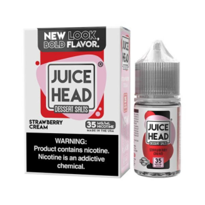 Picture of JUICE HEAD SALTS 35MG STRAWBERRY CREAM