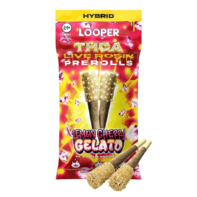 Picture of LOOPER PREROLLS HYBRID LEMON CHERRY GELATO