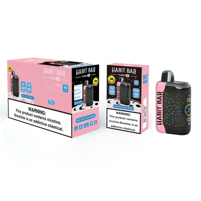 Picture of HABIT BAR 40K - WHITE PEACH RASPBERRY