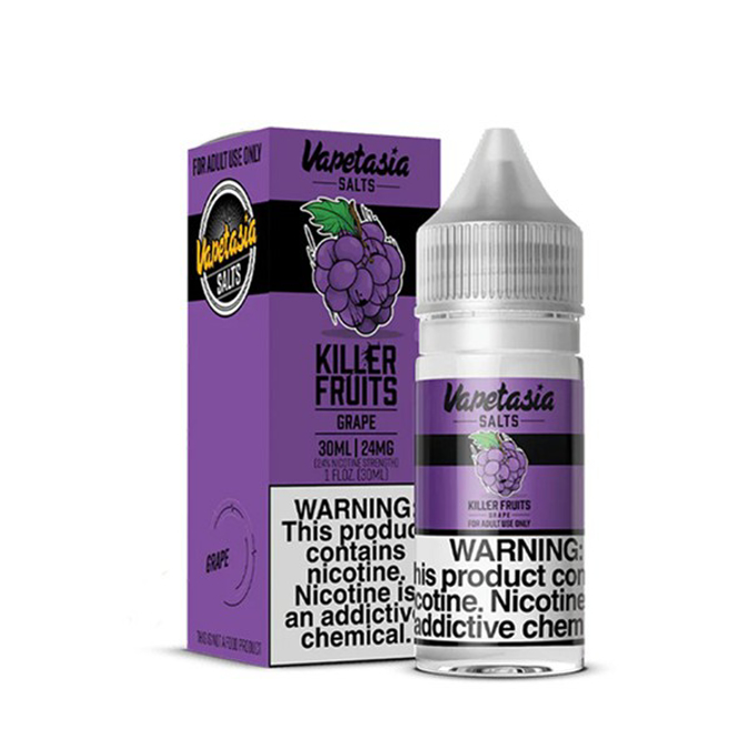 Picture of VAPETASIA E LIQUIDS E LIQUID 30ML KILLER FRUITS GRAPE   24MG