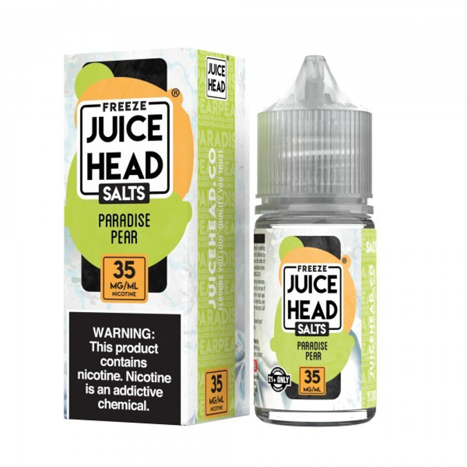 Picture of JUICE HEAD E LIQUID 30ML TFN FREEZE PARADISE PEAR   35MG
