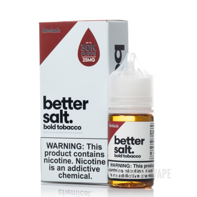 Picture of VAPETAISA BETTER SALT BOLD TOBACCO 50MG
